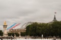 Patrouille de France for the Bastille Day in Paris - La PAF pour le 14 Juillet ÃÂ  Paris Royalty Free Stock Photo